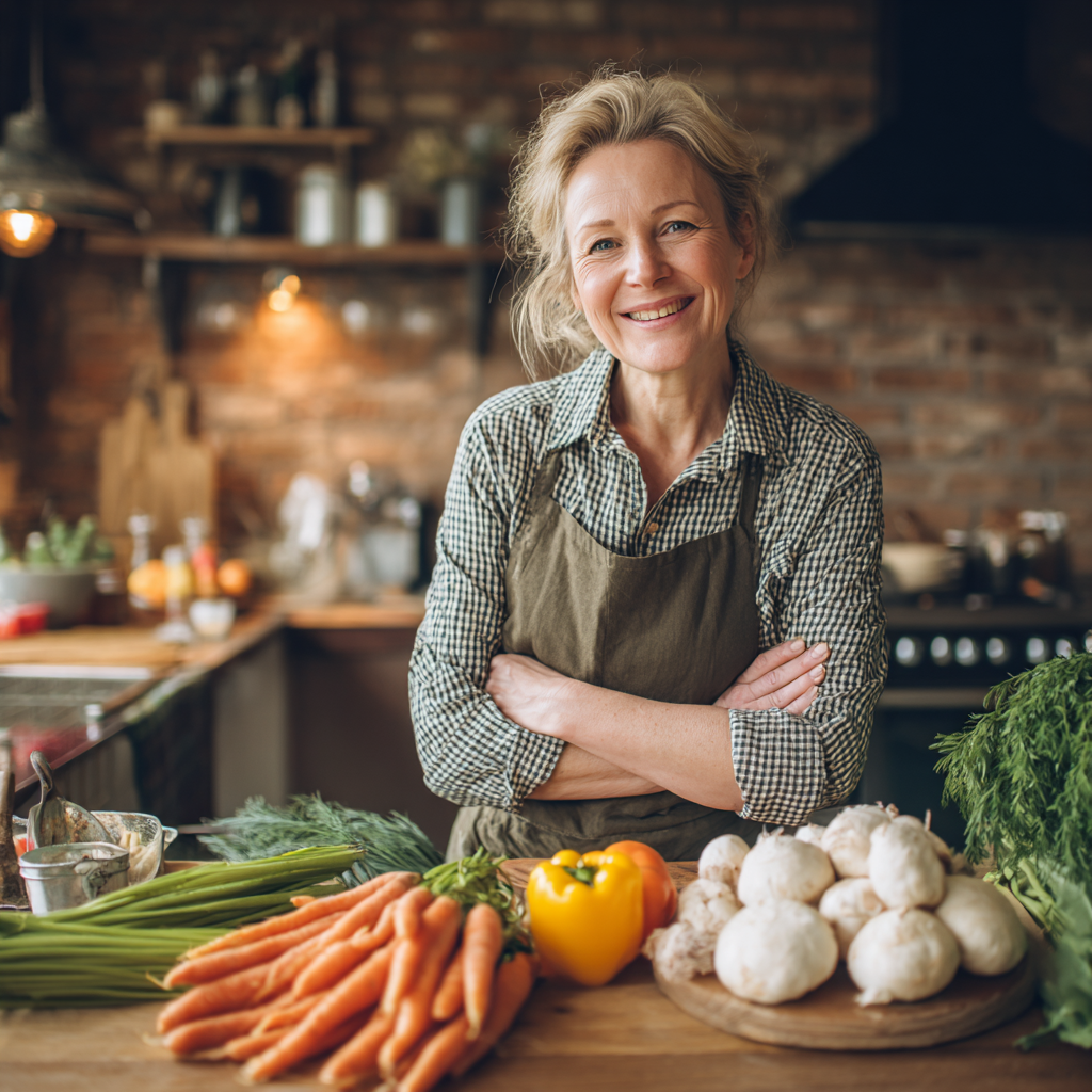 Professional nutritionist team of European specialists smiling confidently in modern wellness center, natural lighting, realistic photography style